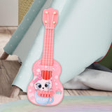 Maxbell Ukulele Guitar Toy Kids Guitar Musical Toy for Baby Boys Girls Holiday Gifts Pink