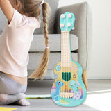 Maxbell Ukulele Guitar Toy Kids Guitar Musical Toy for Baby Boys Girls Holiday Gifts Green