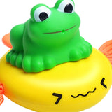 Maxbell Baby Bath Toys Squirts Baby Bath Toy for Ages 1-3 Birthday Gift Bathtub Toys Frog