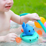 Maxbell Baby Bath Toys Squirts Baby Bath Toy for Ages 1-3 Birthday Gift Bathtub Toys Dolphin