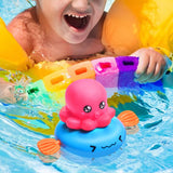 Maxbell Baby Bath Toys Squirts Baby Bath Toy for Ages 1-3 Birthday Gift Bathtub Toys Sea Animal