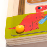 Maxbell Magnetic Color and Number Maze Toys Gift for 3+ Year Old Girls Boys Children