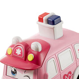 Maxbell Press and Go Car Durable Cute Vehicles Toys for Kindergarten Kids Preschool ambulance