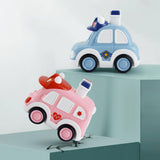 Maxbell Press and Go Car Durable Cute Vehicles Toys for Kindergarten Kids Preschool ambulance