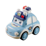 Maxbell Press and Go Car Durable Cute Vehicles Toys for Kindergarten Kids Preschool police car