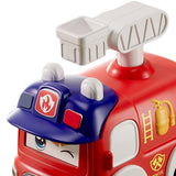 Maxbell Press and Go Car Durable Cute Vehicles Toys for Kindergarten Kids Preschool fire truck