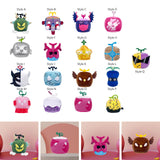 Maxbell Stuffed Animal Decorative Cuddly Ornaments Plush Toy for Car Sofa Livingroom Style A