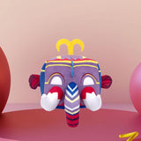 Maxbell Stuffed Animal Decorative Cuddly Ornaments Plush Toy for Car Sofa Livingroom Style B