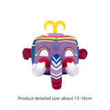 Maxbell Stuffed Animal Decorative Cuddly Ornaments Plush Toy for Car Sofa Livingroom Style B