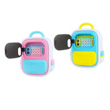 Maxbell ATM Savings Bank Fingerprint and Password Money Saving Box for Kids Children Pink