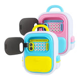 Maxbell ATM Savings Bank Fingerprint and Password Money Saving Box for Kids Children Pink