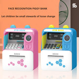Maxbell ATM Piggy Bank Early Development Auto Scroll ATM Machine for Boys Girls Kids Blue