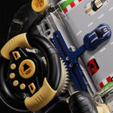 Maxbell Kids Steering Wheel Toy Activities Musical Toy for Children Ages 3 Years Old