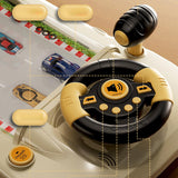 Maxbell Kids Steering Wheel Toy Activities Musical Toy for Children Ages 3 Years Old