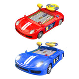 Maxbell Electric Simulation Steering Wheel Toy Simulation Driving for Teens Children Red