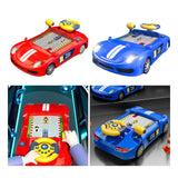 Maxbell Electric Simulation Steering Wheel Toy Simulation Driving for Teens Children Red