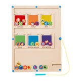 Maxbell Magnetic Maze Game Activity Game Montessori Toys for Preschool Birthday Gift