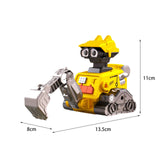 Maxbell Construction Truck Toys Durable Engineering Vehicle Model for 3 4 5 Year Old