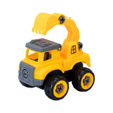 Maxbell Children Construction Truck Screwdriver Toy Take Apart Car Toy for Children Digger