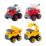 Maxbell Children Construction Truck Screwdriver Toy Take Apart Car Toy for Children Digger