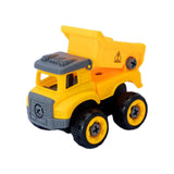 Maxbell Children Construction Truck Screwdriver Toy Take Apart Car Toy for Children Dumper