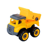 Maxbell Children Construction Truck Screwdriver Toy Take Apart Car Toy for Children Dumper