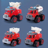 Maxbell Children Construction Truck Screwdriver Toy Take Apart Car Toy for Children Watering Cart