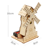 Maxbell DIY Windmill Science Toy Teaching Aids for 9 10 11 12 13 14 Teens Girls Boys