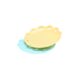 Maxbell 4Pcs 1:12 Dollhouse Miniature Kitchen Scale Flour Bag Plates for Dining Room