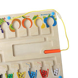 Maxbell Color Matching Game for 3+ Year Old Learning Counting Magnetic Puzzle Boards