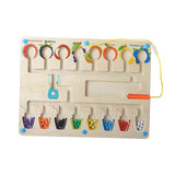 Maxbell Color Matching Game for 3+ Year Old Learning Counting Magnetic Puzzle Boards