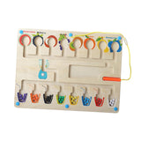 Maxbell Color Matching Game for 3+ Year Old Learning Counting Magnetic Puzzle Boards