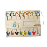 Maxbell Color Matching Game for 3+ Year Old Learning Counting Magnetic Puzzle Boards