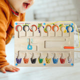 Maxbell Color Matching Game for 3+ Year Old Learning Counting Magnetic Puzzle Boards