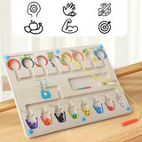 Maxbell Color Matching Game for 3+ Year Old Learning Counting Magnetic Puzzle Boards