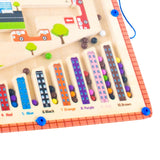 Maxbell Maze Magnetic Puzzle Game 30x30cm for Preschool Activity Travel Toy Ages 3-5