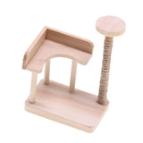 Maxbell 1:12 Dollhouse Cat Climbing Frame Cat Scratch Post for Miniature Scene style A