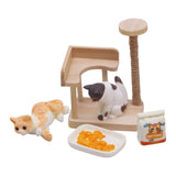 Maxbell 1:12 Dollhouse Cat Climbing Frame Cat Scratch Post for Miniature Scene style B