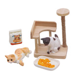 Maxbell 1:12 Dollhouse Cat Climbing Frame Cat Scratch Post for Miniature Scene style B