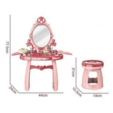 Maxbell Kids Vanity Set Educational Growing Mirror for Party Favor Restaurant Indoor