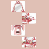 Maxbell Kids Vanity Set Educational Growing Mirror for Party Favor Restaurant Indoor