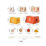 Maxbell Numbers Nesting Boxes Preschool Learning for Girls Boys Children 1 Year Olds