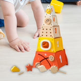 Maxbell Numbers Nesting Boxes Preschool Learning for Girls Boys Children 1 Year Olds