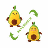 Maxbell Cartoon Avocado Doll Lovely Fruit Doll Plush Toy for Kids New Year Gift