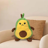 Maxbell Cartoon Avocado Doll Lovely Fruit Doll Plush Toy for Kids New Year Gift