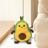 Maxbell Cartoon Avocado Doll Lovely Fruit Doll Plush Toy for Kids New Year Gift