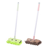 Maxbell Kids Mini Mop Toy Kids Household Cleaning Toy for Hands on Ability Housework Pink