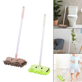 Maxbell Kids Mini Mop Toy Kids Household Cleaning Toy for Hands on Ability Housework Pink