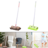 Maxbell Kids Mini Mop Toy Kids Household Cleaning Toy for Hands on Ability Housework Pink
