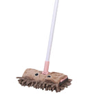 Maxbell Kids Mini Mop Toy Kids Household Cleaning Toy for Hands on Ability Housework Pink